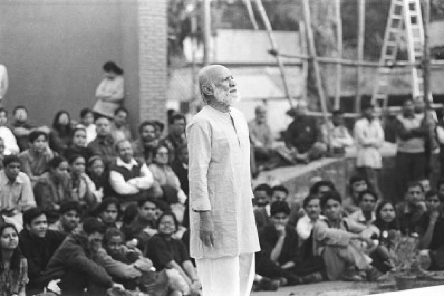 Arpan Das interviews theatre legend Badal Sarkar