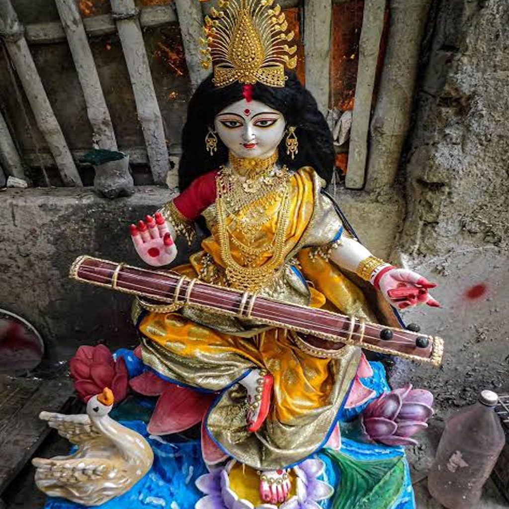 Saraswati A prose about Goddess Sarswati by Pratyusha Sarkar